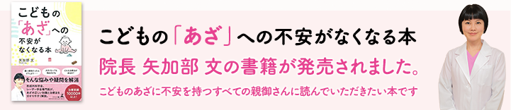 院長矢加部文の書籍が発売されました。