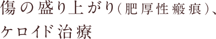 ケロイド専門医 福岡 春日市 佐賀 北九州 熊本